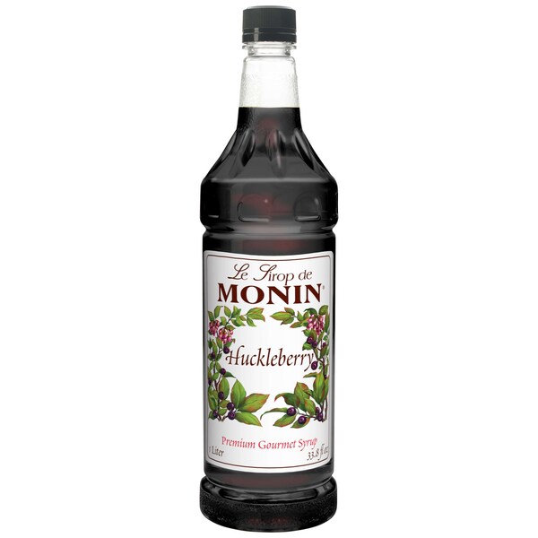 Monin Monin Huckleberry Syrup 1 Liter Bottle, PK4 M-FR133F - main